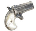  Remington Double Derringer, Nickle Plated