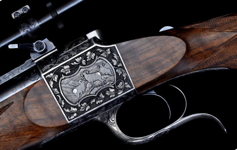  Best engraved Rifle award Reno 2009