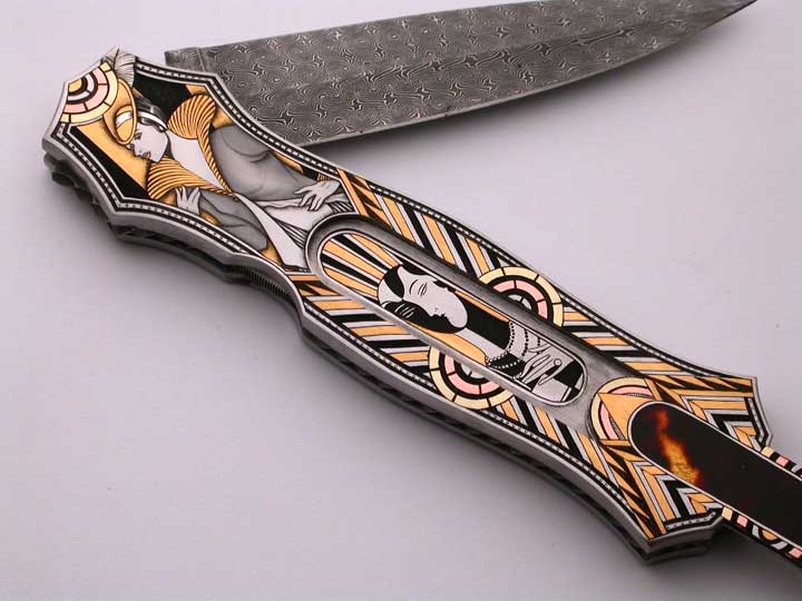 Art Deco Knife