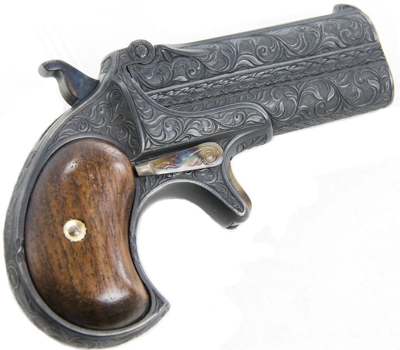  Remington Double Derringer, Rust Blued