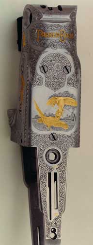 Gold inlays on a Parker Double